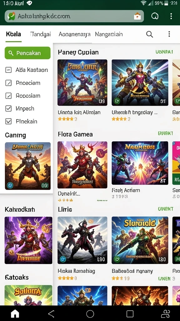 Screenshot alvendo nomor 1